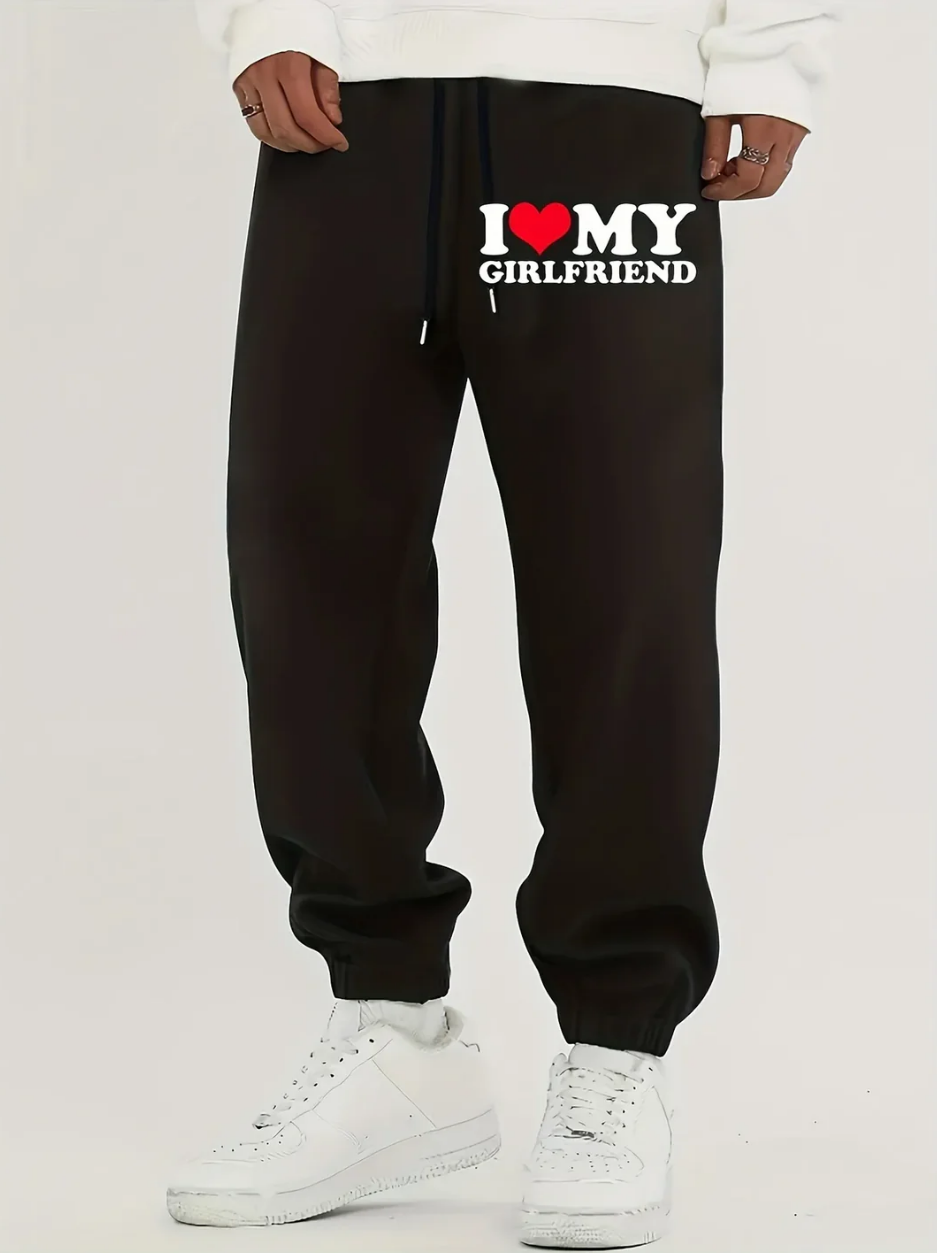 I LOVE MY GIRLFRIEND MEN`S JOGGER