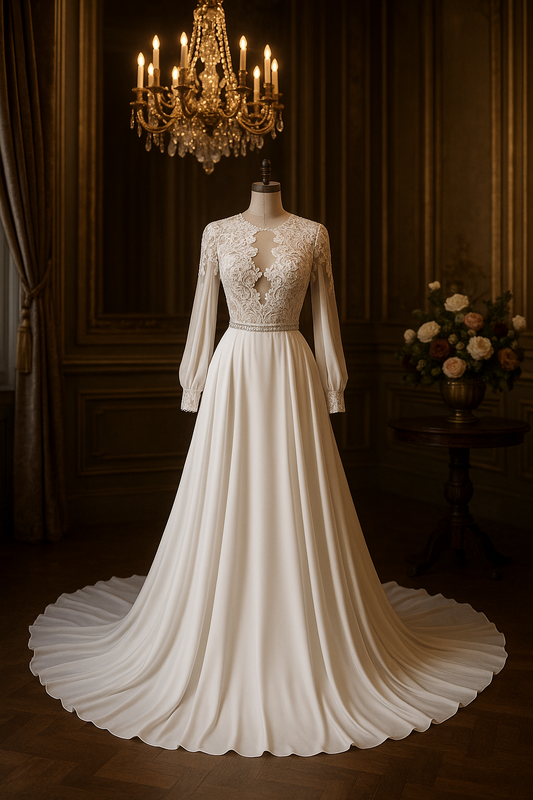 Women`s Wedding Dresses for Bride 2025 Lace Boho Beach Bridal Gown #U7