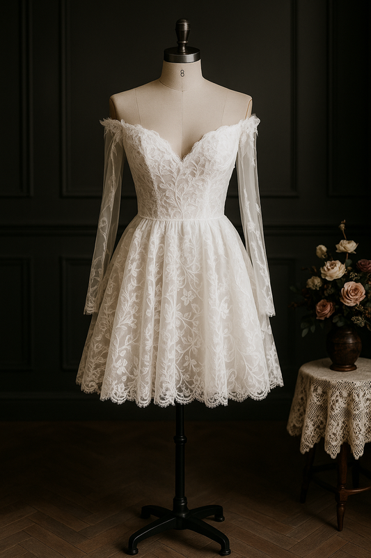 Women`s Wedding Dresses for Bride 2025 Boho Rehearsal Dress