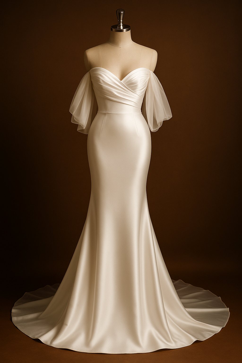 Women`s Wedding Dresses for Bride 2025 Off-shoulder Mermaid Bridal Gown