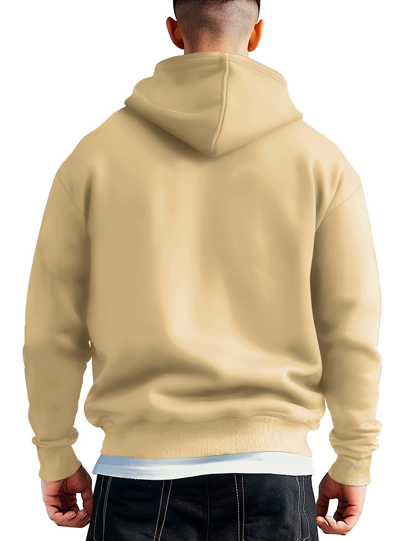 I love my girlfriend yellow customized-printed hoodie as a gift