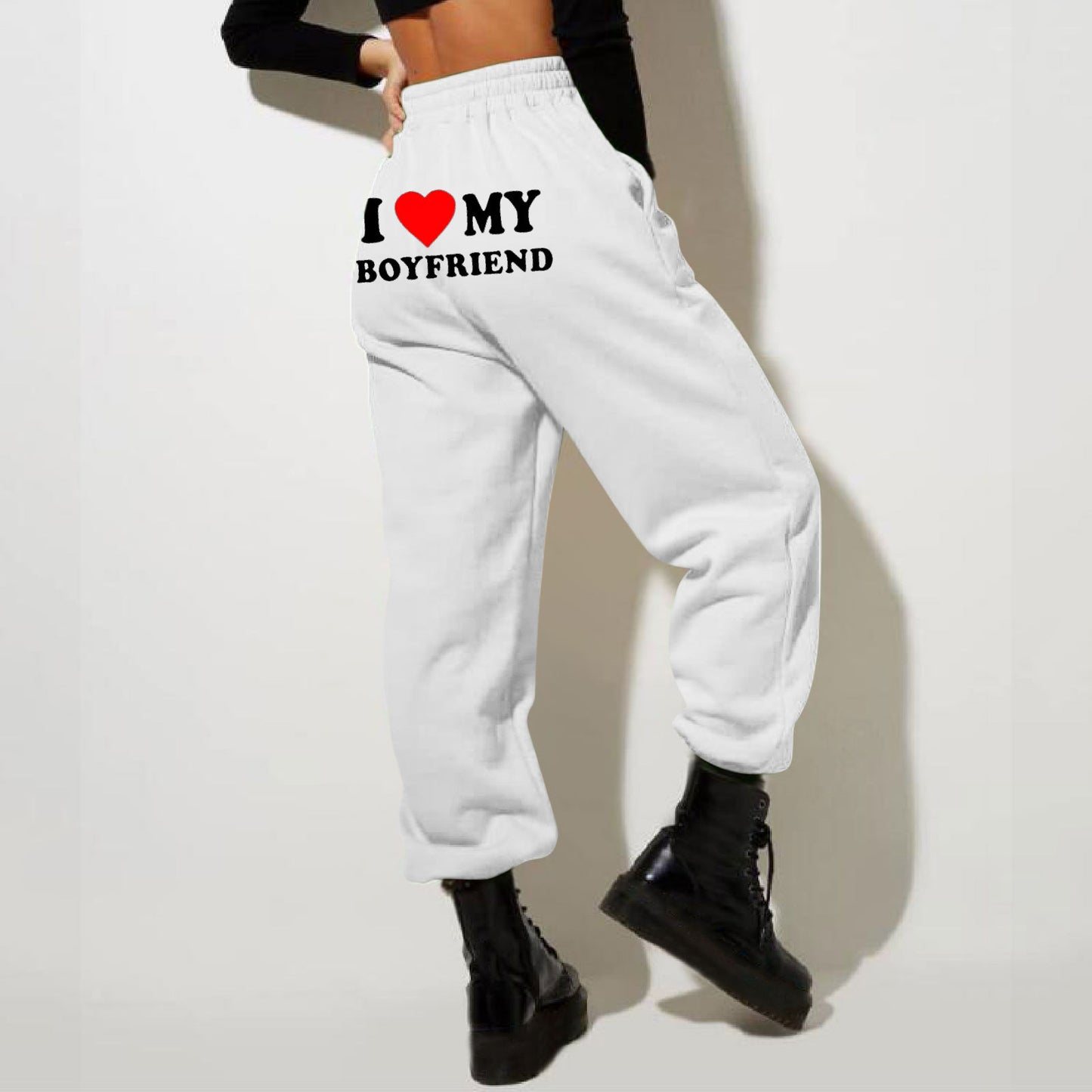 I LOVE MY BOYFRIEND WOMEN`S JOGGER