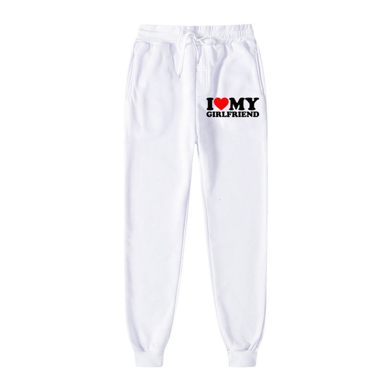 I LOVE MY GIRLFRIEND MEN`S JOGGER