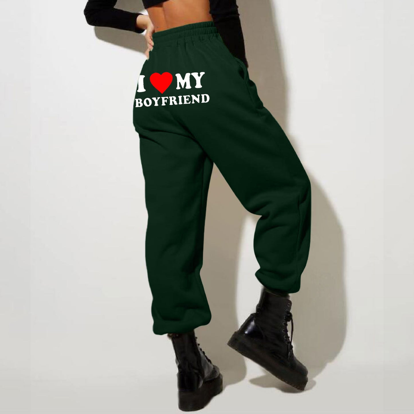 I LOVE MY BOYFRIEND WOMEN`S JOGGER