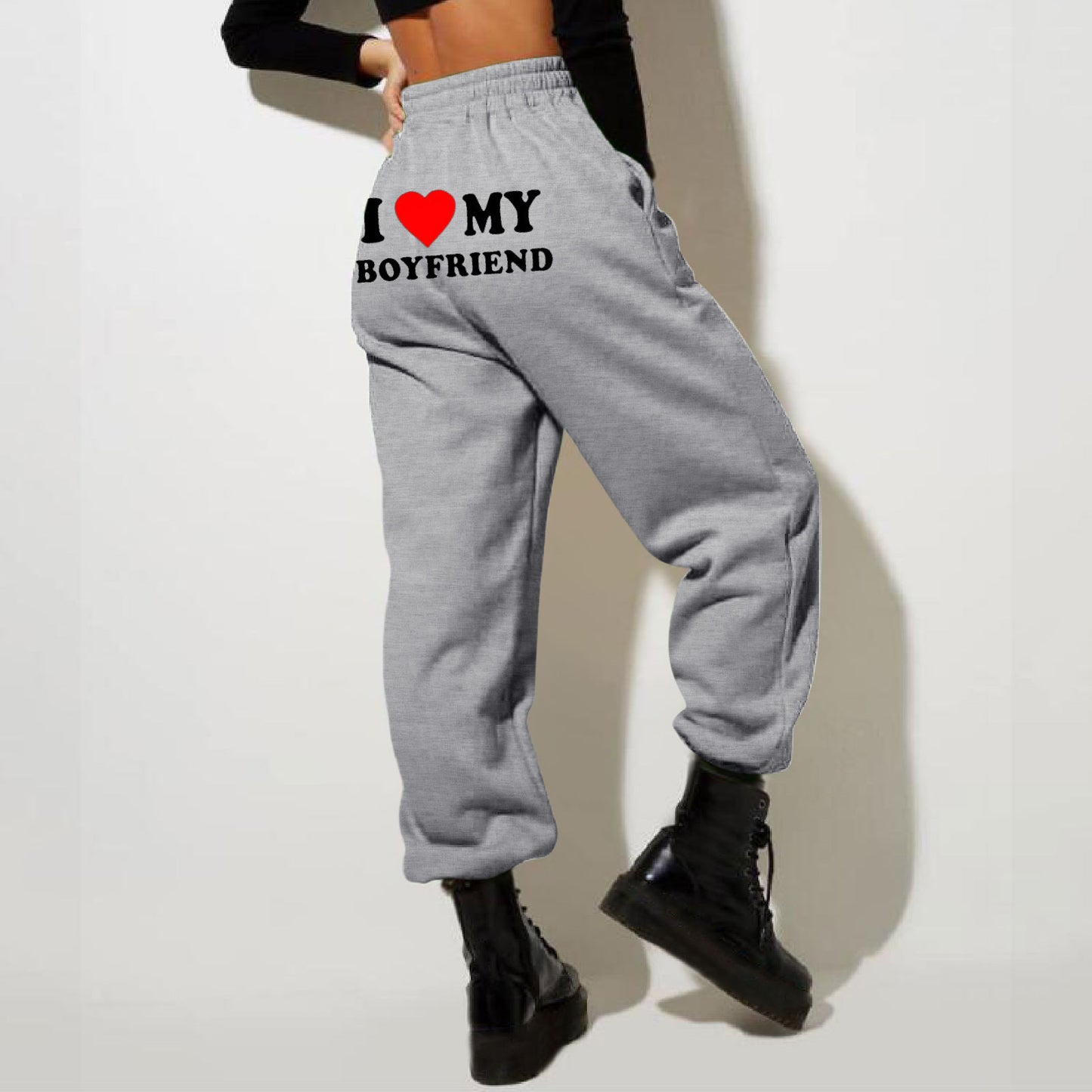 I LOVE MY BOYFRIEND WOMEN`S JOGGER