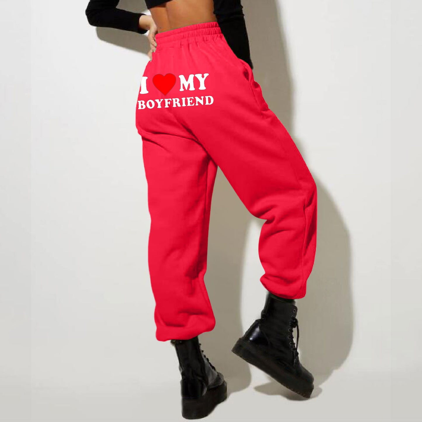 I LOVE MY BOYFRIEND WOMEN`S JOGGER