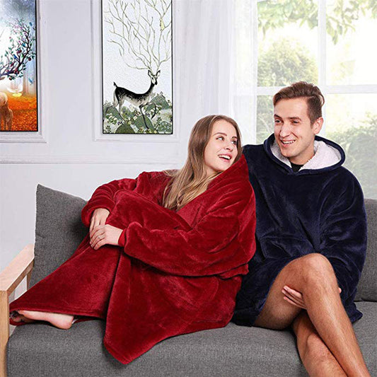 Unisex Wearable Blanket Hoodie